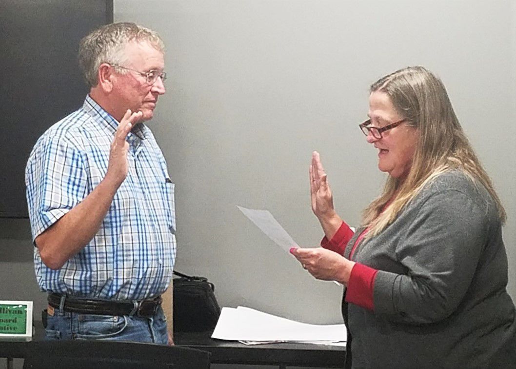 Rick Sletten sworn in